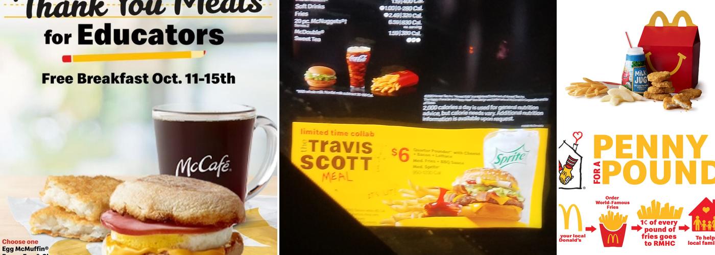 McDonald's Menu