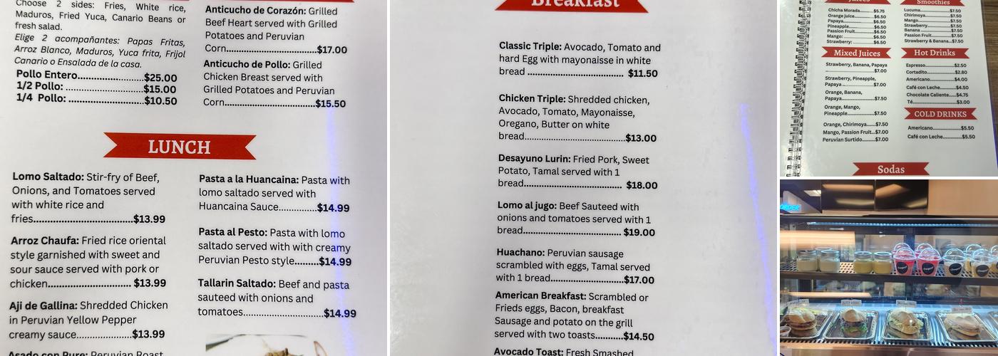 Panguich Menu
