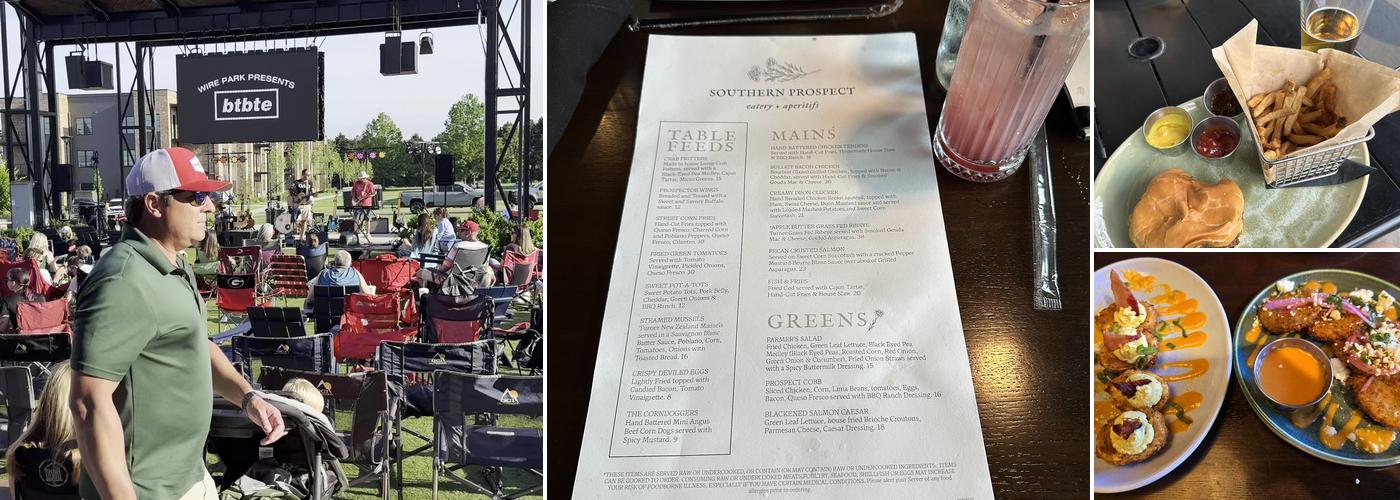 Southern Prospect Menu