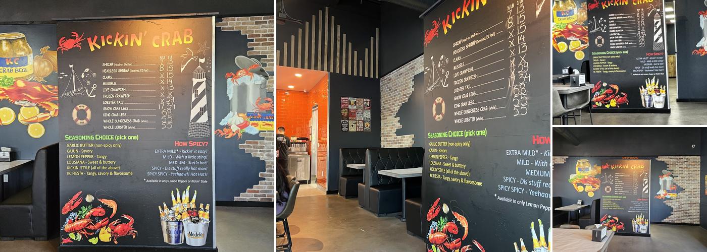 The Kickin’ Crab Johns Creek Menu