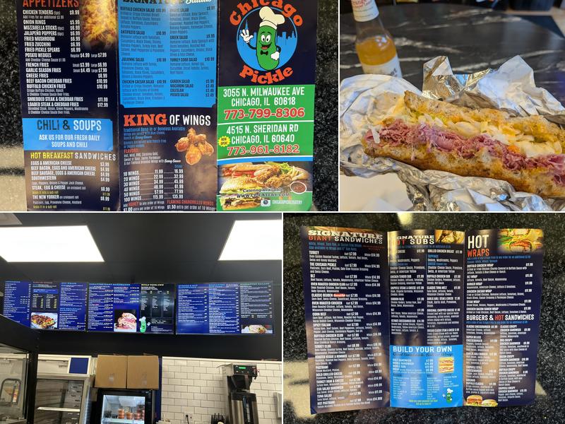Chicago Pickle Eatery Menu