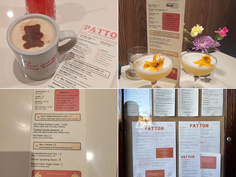Patton Bar & Diner Menu