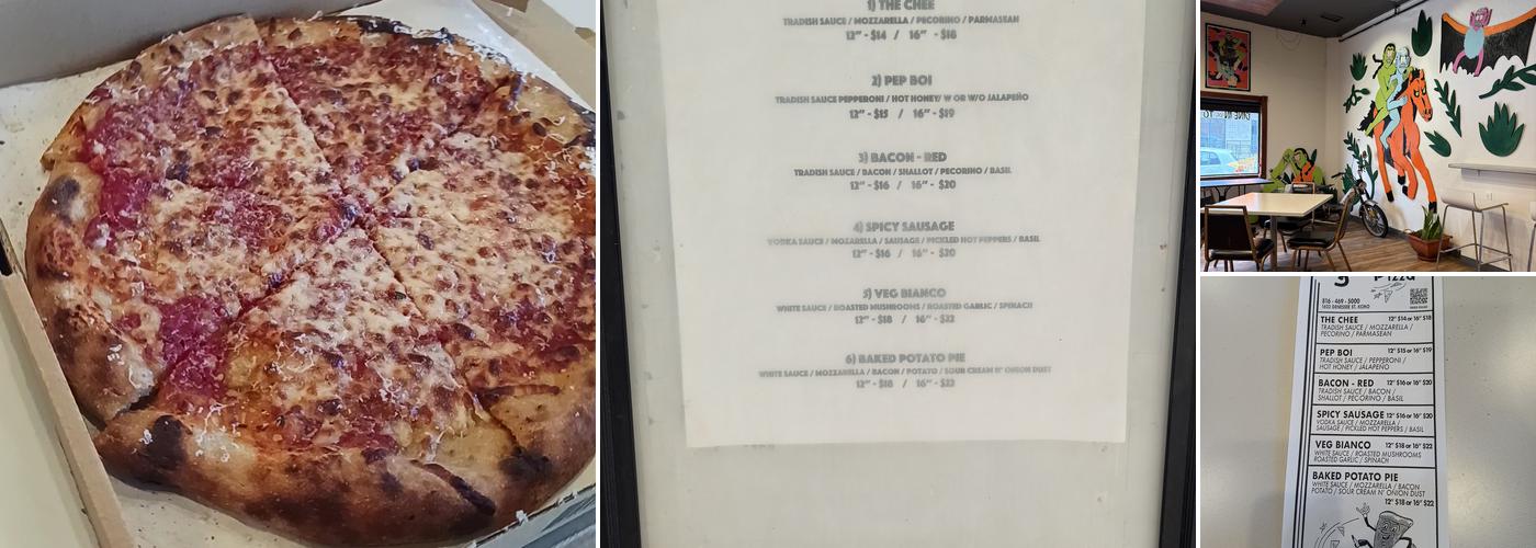 Fortunati Pizza Menu