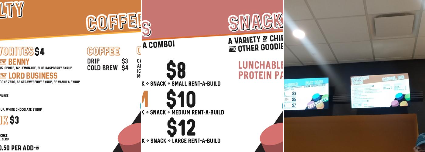 The Brickery Cafe & Play Menu