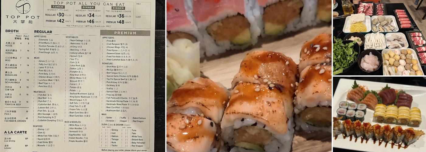 Top Pot Menu
