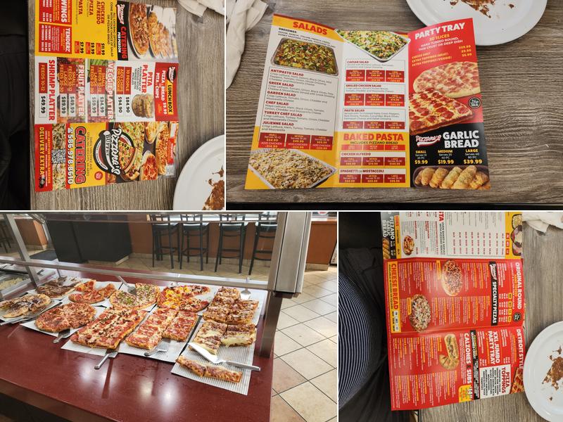 Pizzano's Buffet Menu