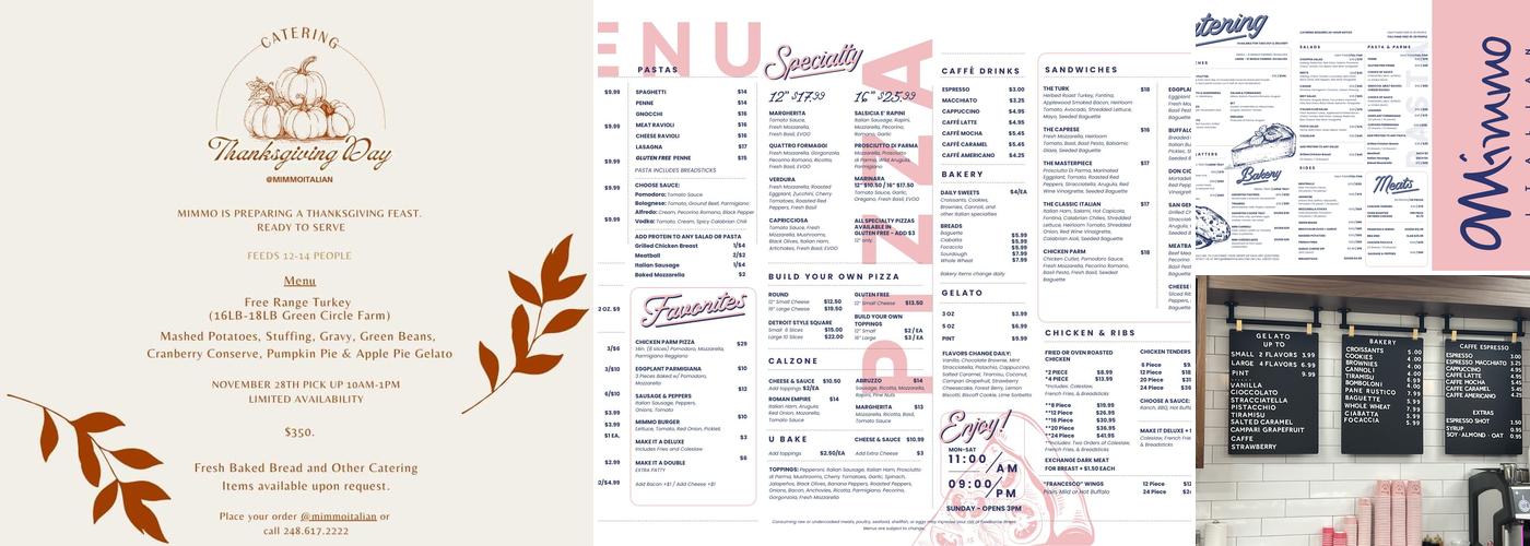 Mimmo Menu