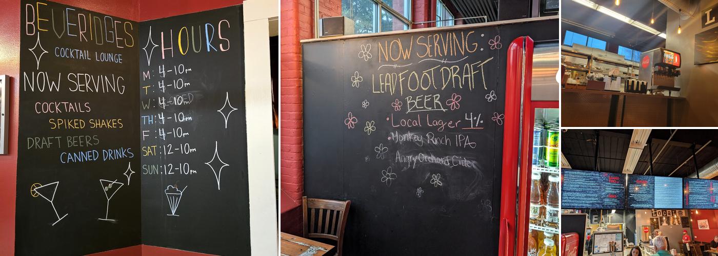 Local Burger Easthampton Menu