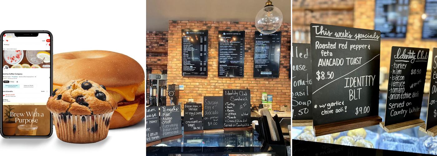Identity Coffee Co. Menu