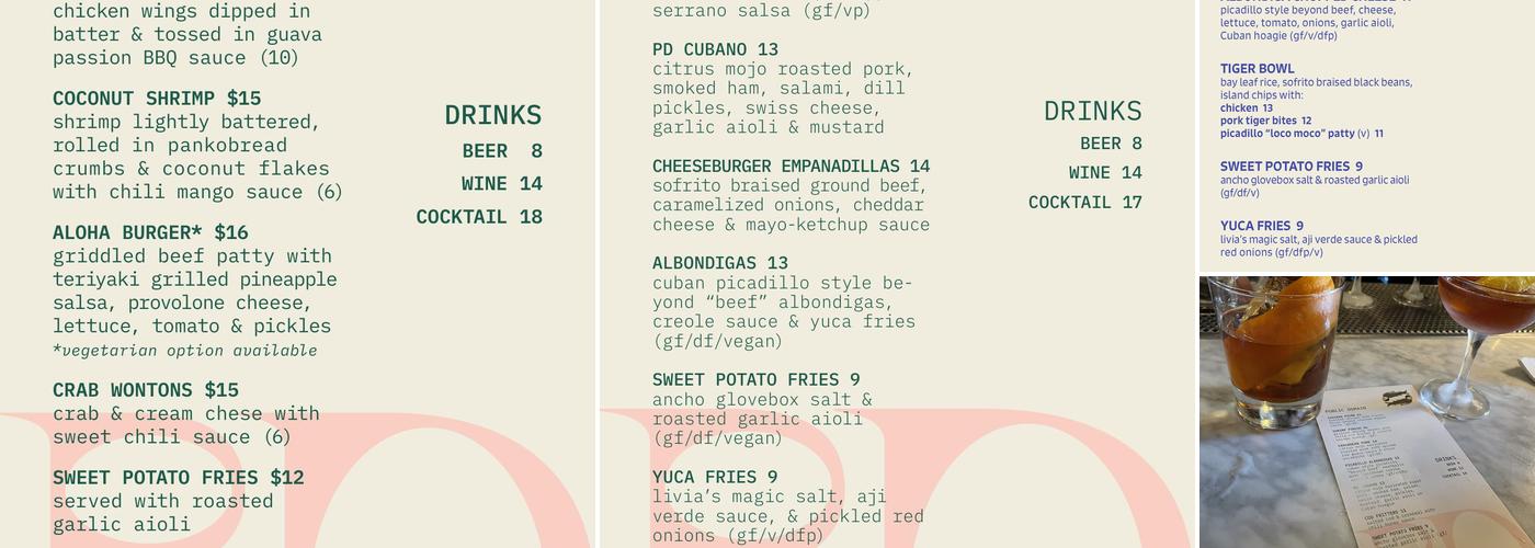 Public Domain Menu