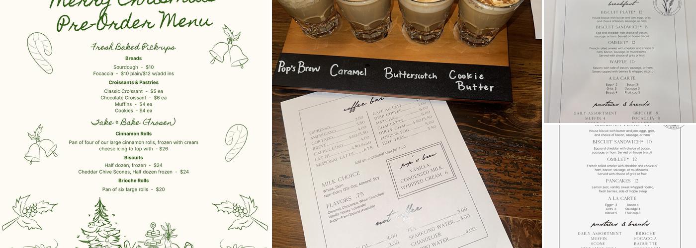 Brewpaddle Cafe Menu
