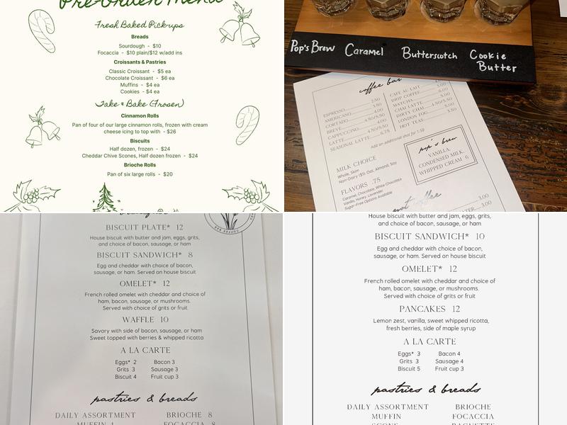 Brewpaddle Cafe Menu