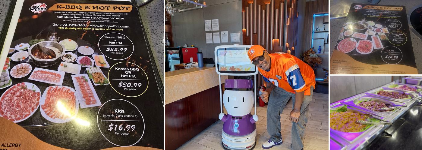 K-BBQ & Hot Pot Buffalo Menu