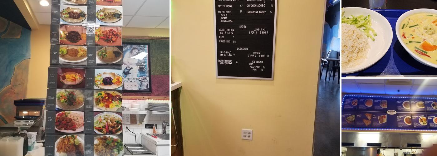 Downtown Bazaar Menu