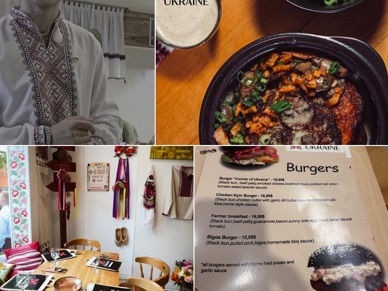 Corner of Ukraine Menu