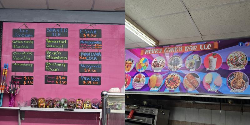 The Churro King Menu