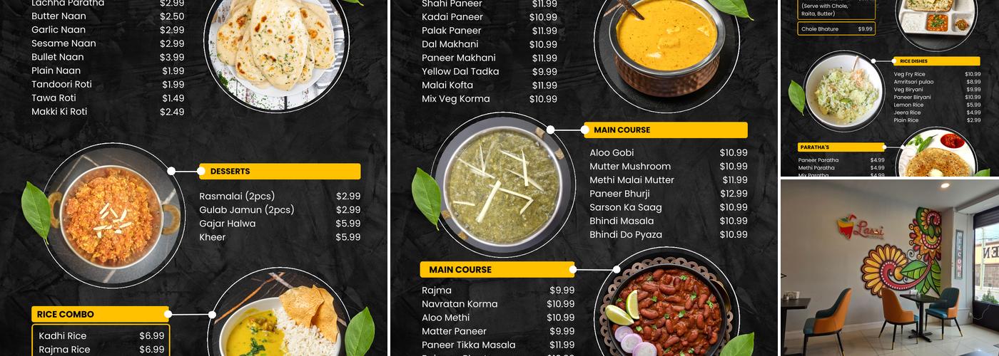 Lassi Lounge Menu