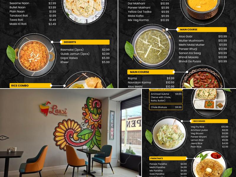 Lassi Lounge Menu