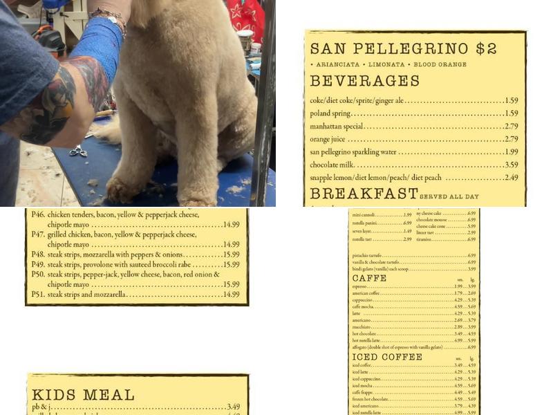 Panino Rustico of Howard Beach Menu