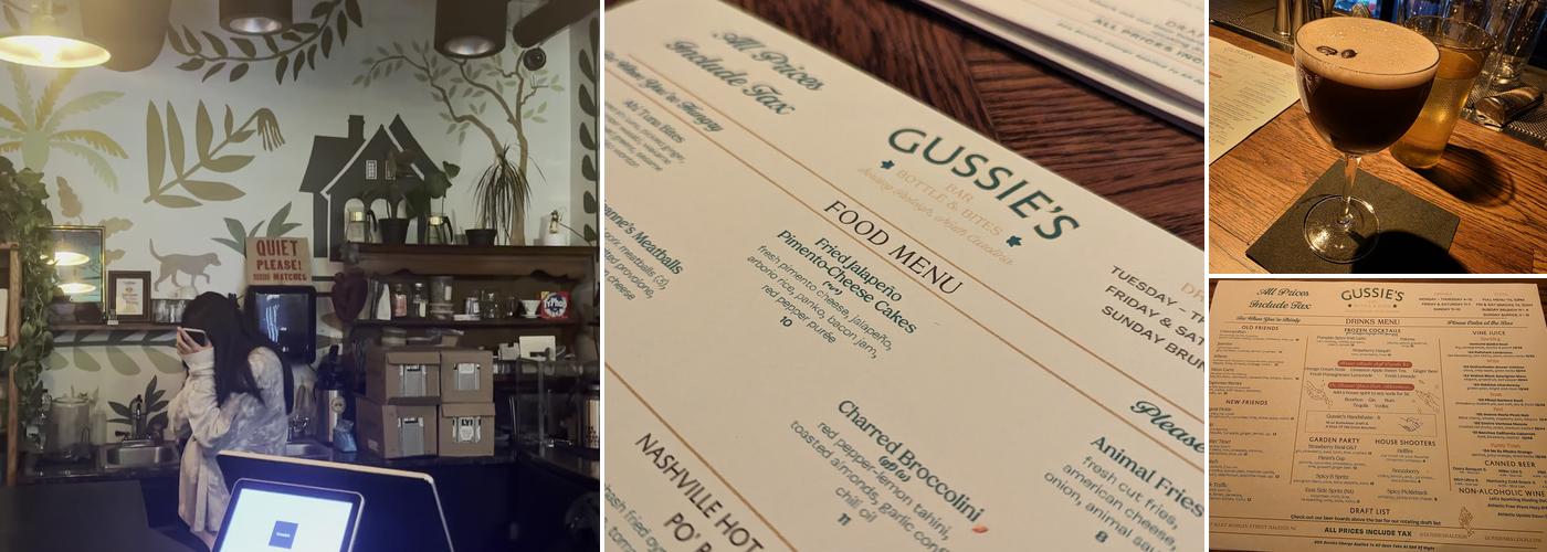 Gussie's Menu