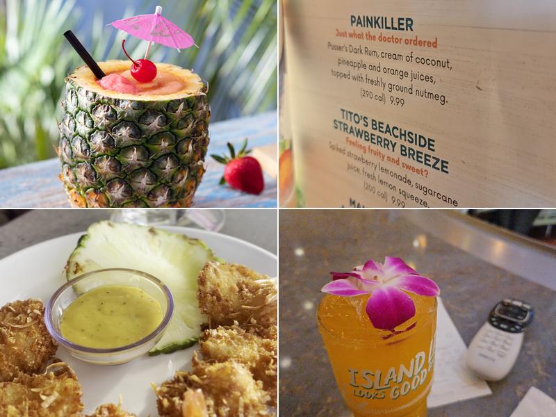 Bahama Breeze Menu
