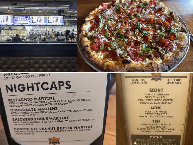 Tommy's Tavern + Tap Menu