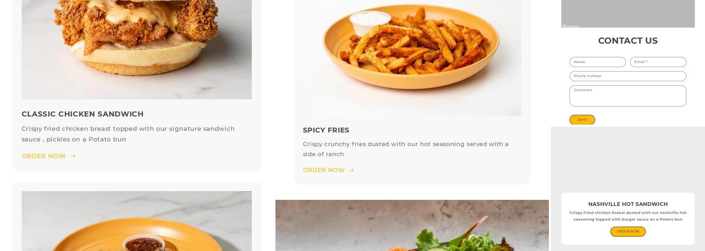 Gai Chicken & Rice Menu