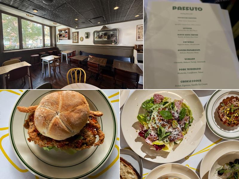 Paffuto Menu