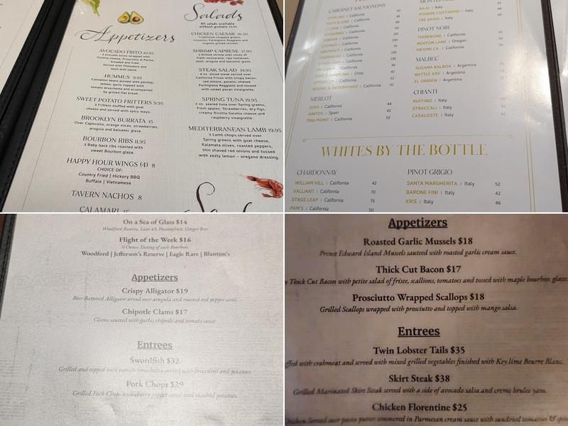 The Basement Menu