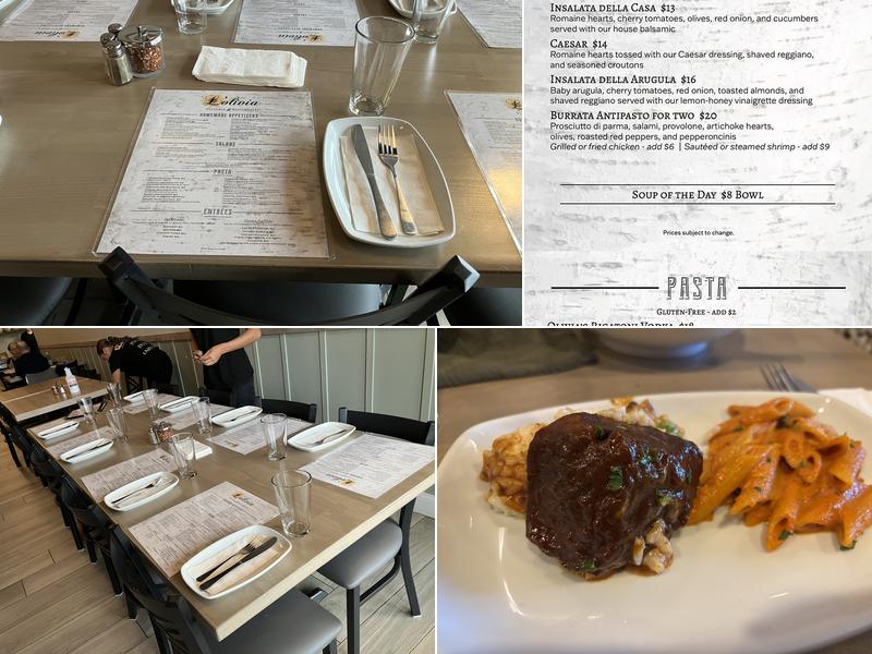 L'olivia Pizzeria & Ristorante Menu