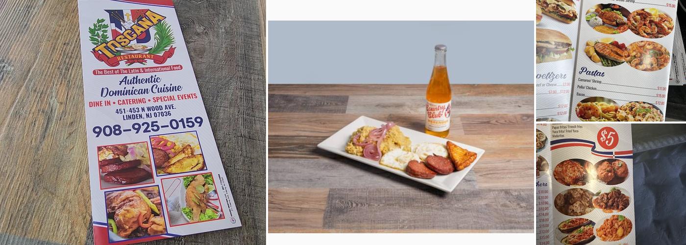 Toscana Restaurant Menu