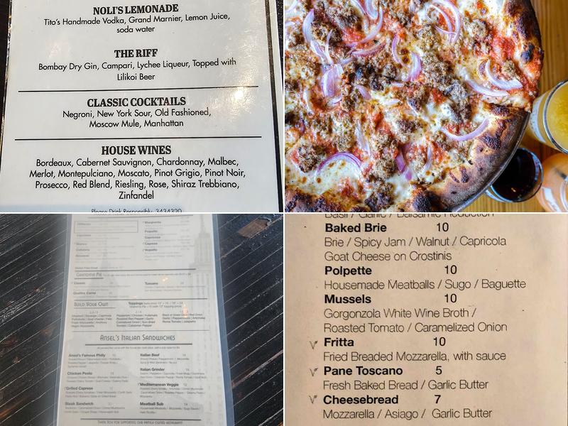 Noli's Pizzeria - Aksarben Menu