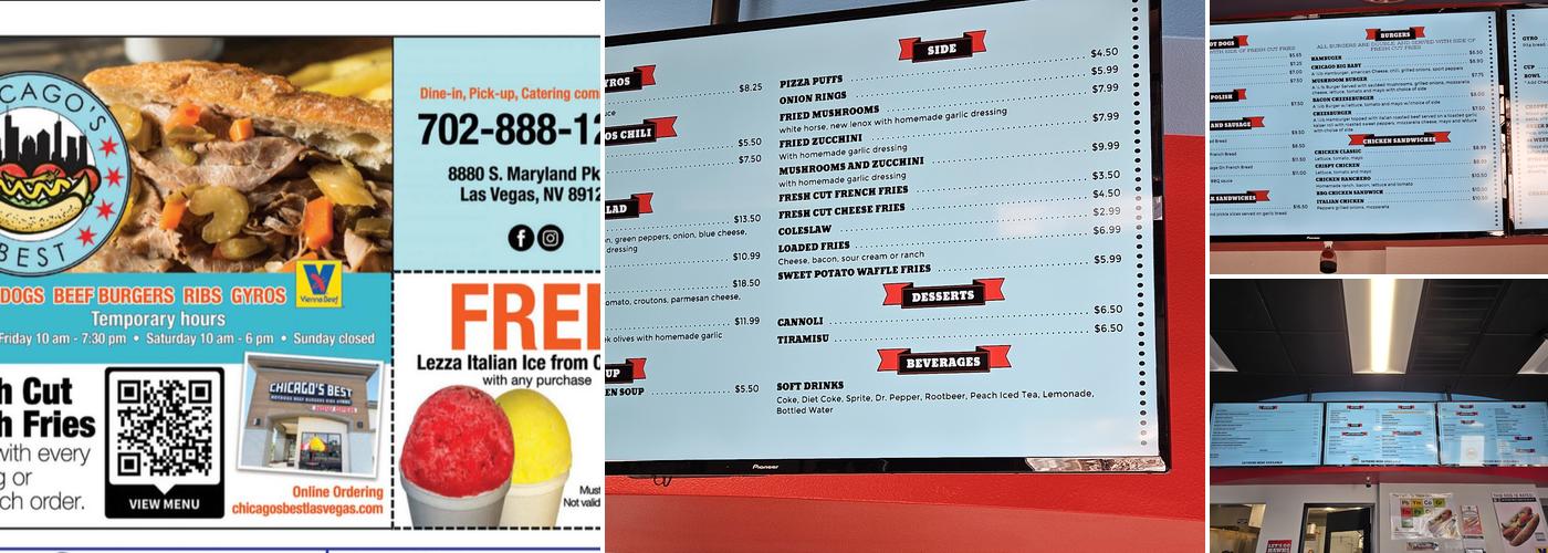 Chicago’s Best Menu