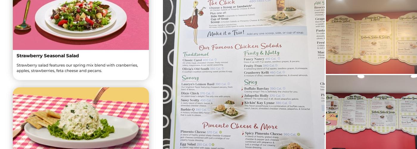 Chicken Salad Chick Menu