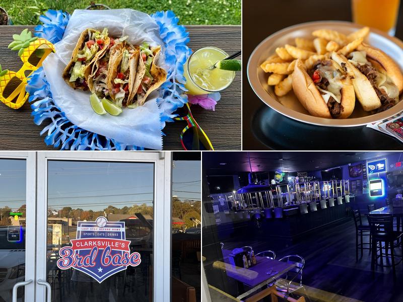 Clarksville’s 3rd Base 1032 S Riverside Dr, Clarksville