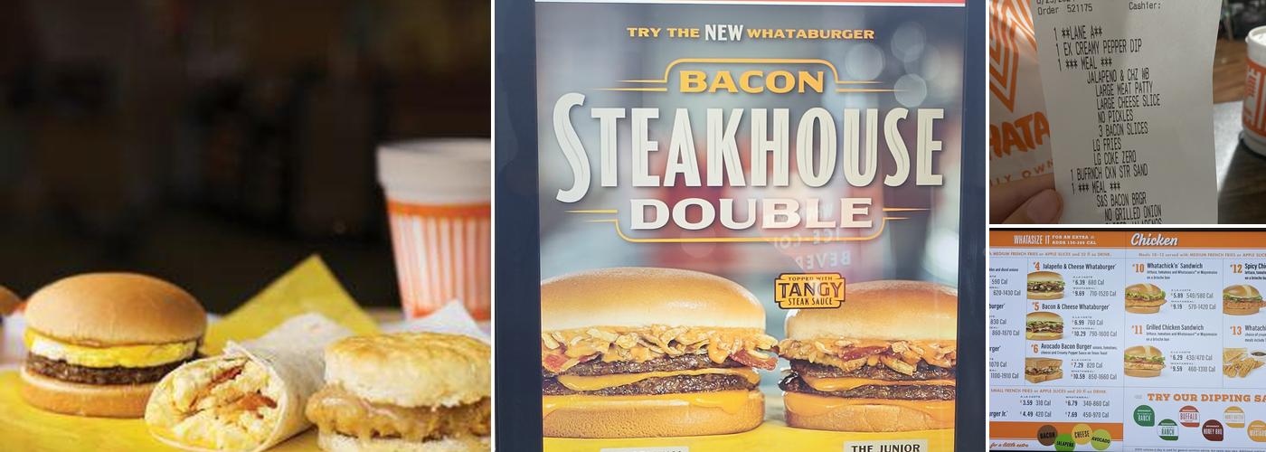 Whataburger Menu