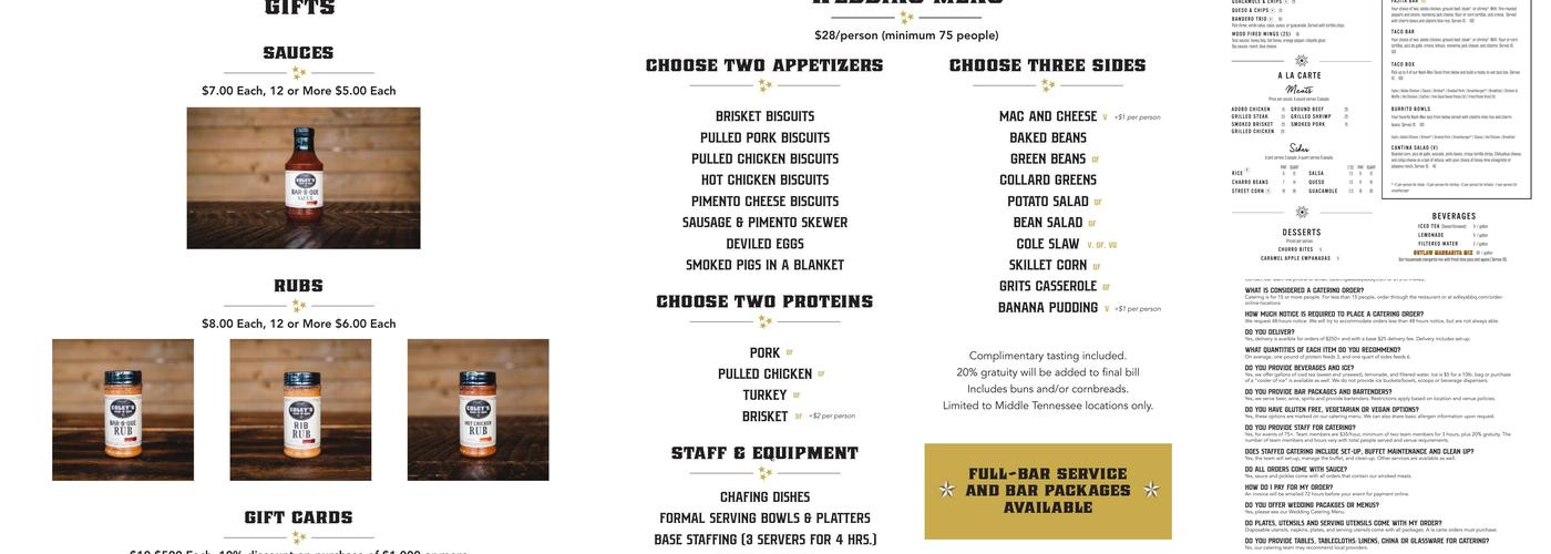 Edley's Bar-B-Que Menu