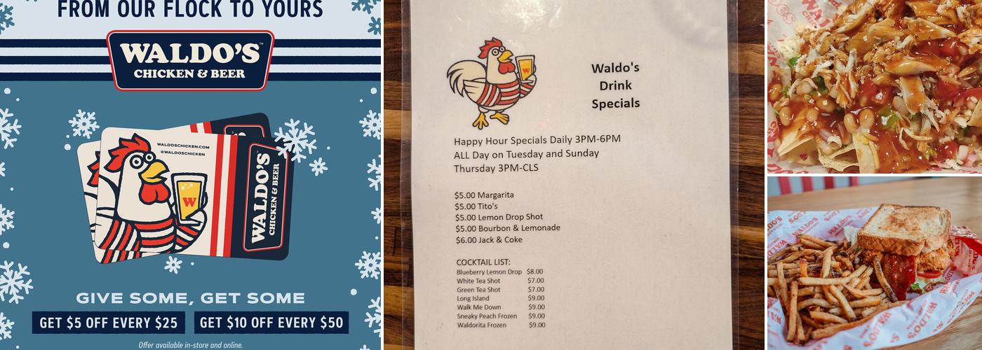 Waldo's Chicken & Beer Menu