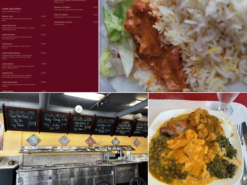 Amber Indian Express Menu