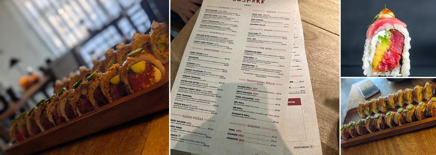 SUSHARK Menu