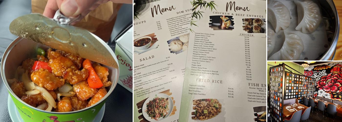 Bambu Pan Asian Kitchen Menu