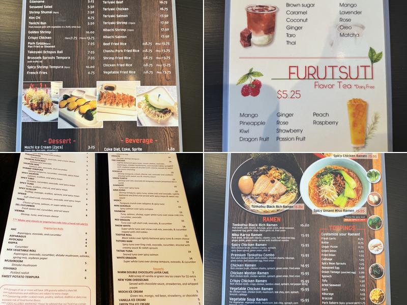Tenichi Sushi & Ramen Menu