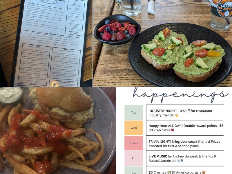 100 Lots Kitchen + Bar Menu