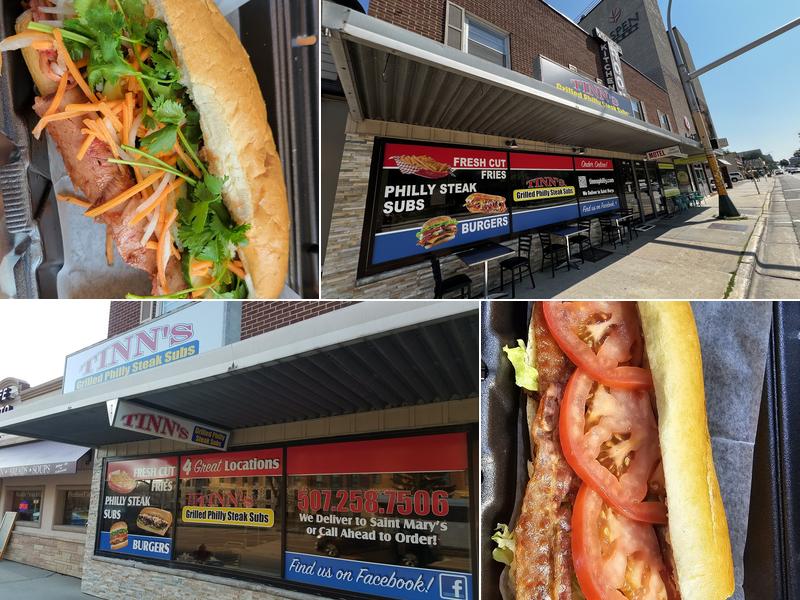 Tinns Grilled Philly Steak sub