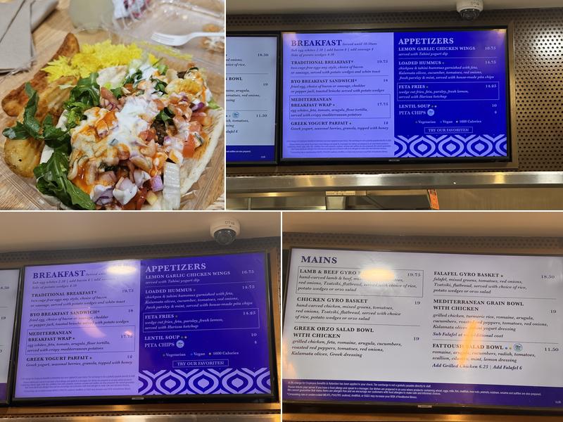 MEDITERRANEAN GRILL Menu