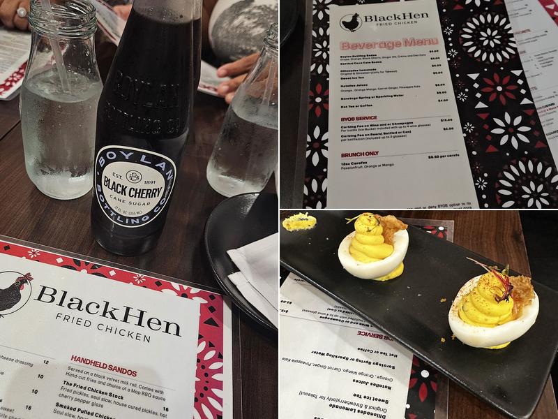 BlackHen Menu