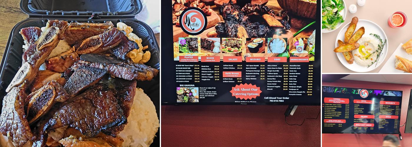 Matiki Island BBQ Menu