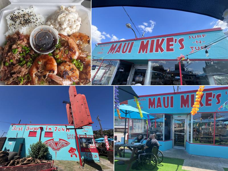 Maui's on Main Burgers, Fries, Surf & Turf