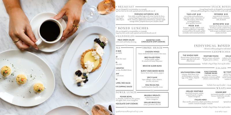 NDA Menu