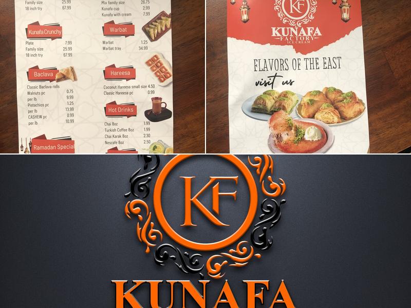 Kunafa Factory Menu